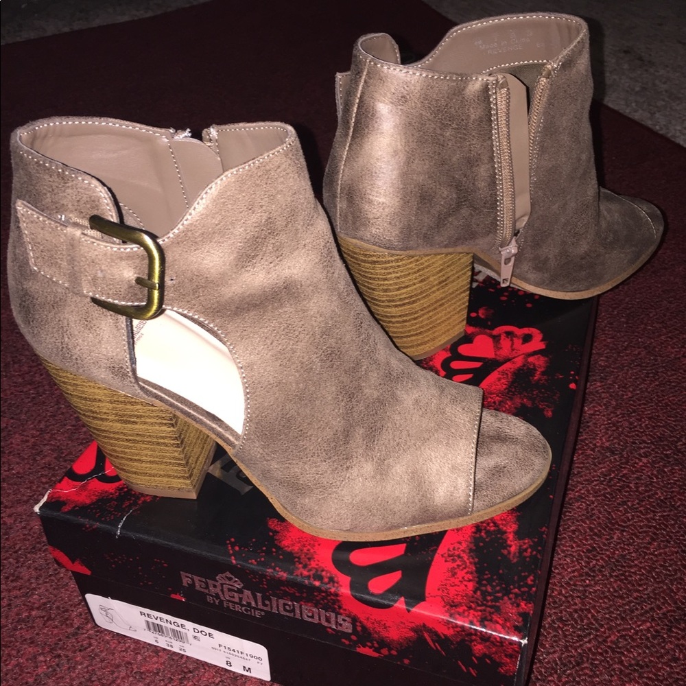 Taupe Booties